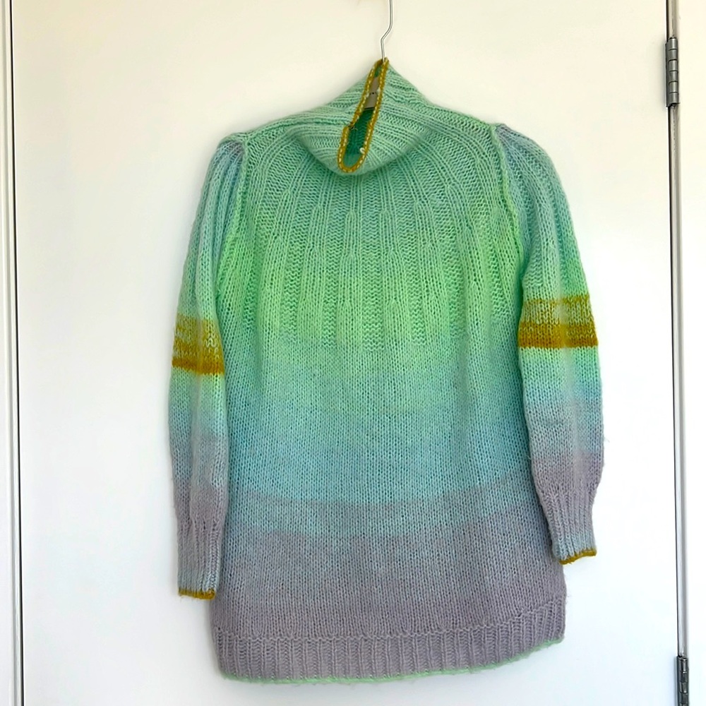 NWOT- Anthropologie Perri Ombre Tunic Sweater XS